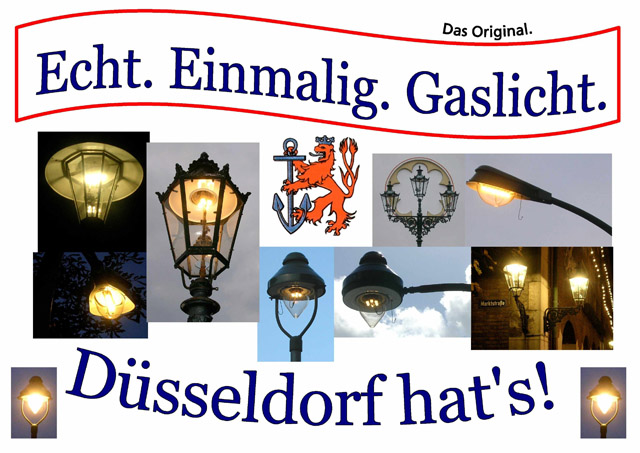 Echt * Einmalig * Gaslicht