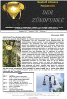 Heft Dezember 2008 * Der Zndfunke * Informationsheft zur Gasbeleuchtungstechnik *